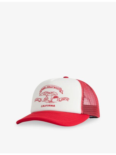 AMIRI Eagle Cotton Adjustable Trucker Hat