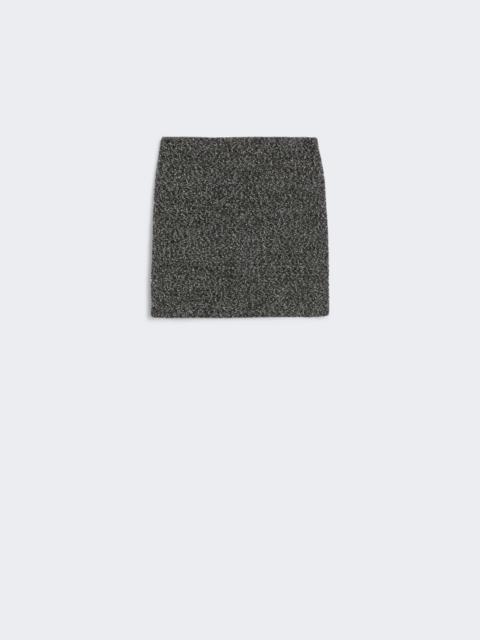 Sportmax Wool-blend mini skirt - BLACK