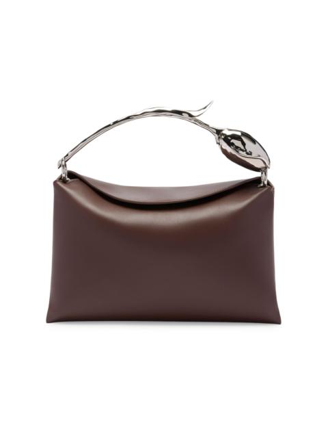 Erdem Women's Bloom Medium Leather Top Handle Bag - Chestnut
