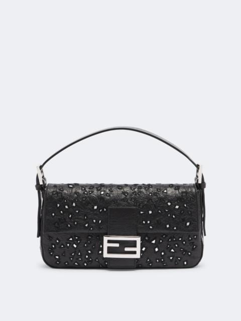 FENDI Baguette® 26424 Small embellished leather shoulder bag
