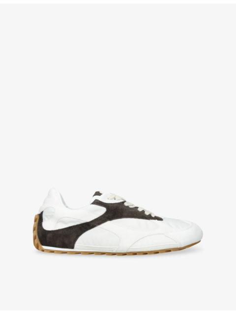Bottega Veneta Orbit Flash Suede and Shell Trainers