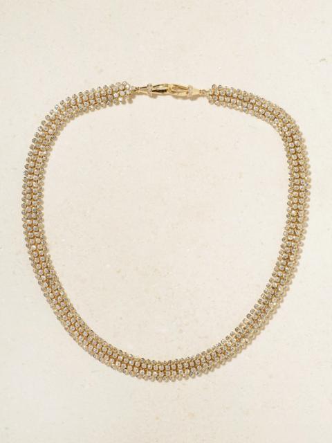MARIE LICHTENBERG 18-karat Gold Diamond Necklace