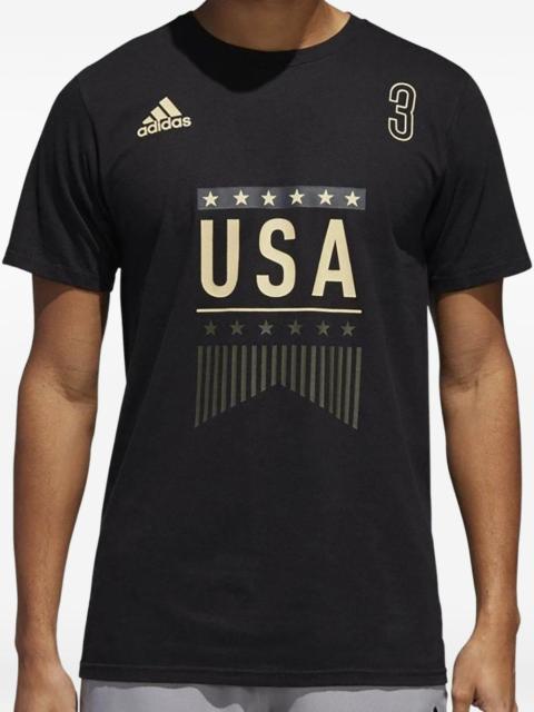 adidas logo-print T-shirt