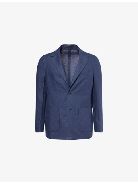 Sunspel Notched-Lapel Regular-Fit Linen Blazer