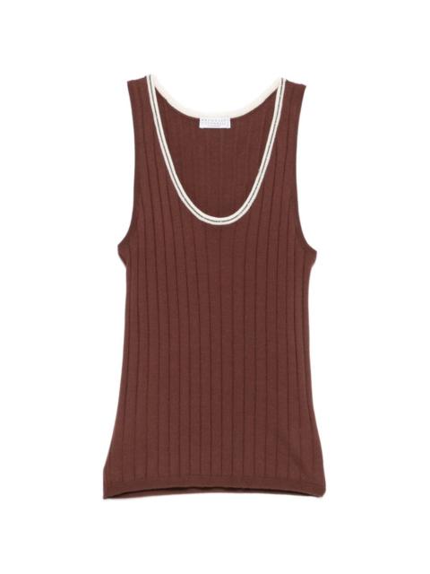 Brunello Cucinelli ribbed jersey