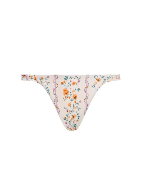 Agua by Agua Bendita Vera Printed Bikini Bottom floral