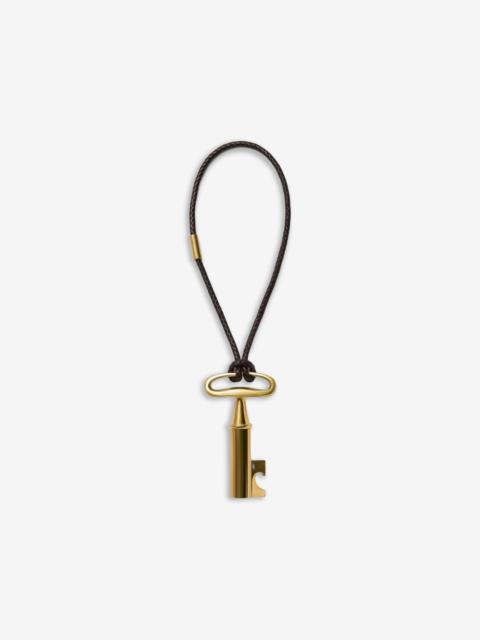 Lemaire Auböck corkscrew charm in stainless steel