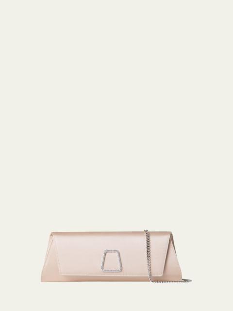 AKRIS Anouk Small Satin Clutch Bag
