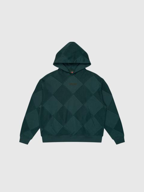 Metalwood Studio DIAMOND TERRY HOODED SWEATSHIRT