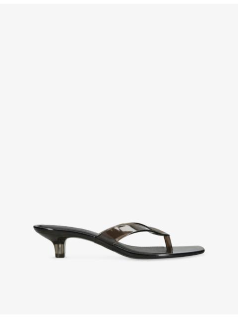 STEVE MADDEN Tracie Jelly Heeled Sandals