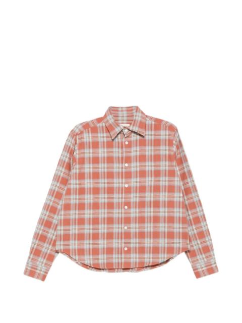 SECOND/LAYER Sherman checked shirt