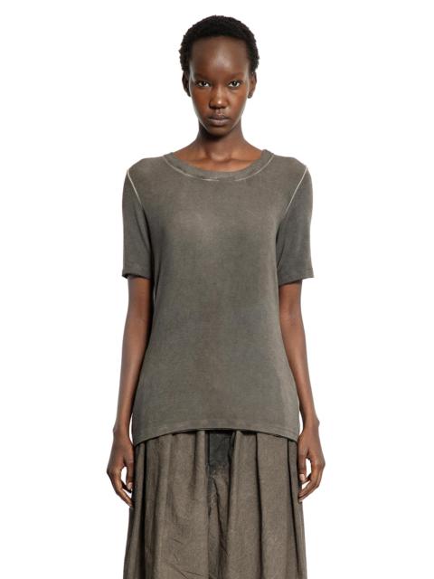 UMA WANG Overdyed Cotton Jersey T-shirt