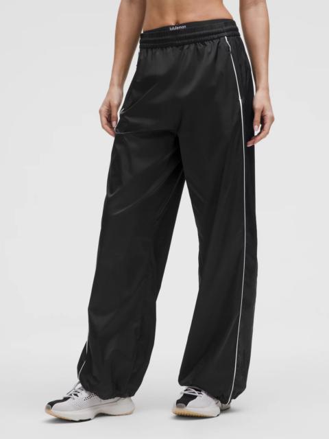 lululemon Stretch Satin Nylon Mid-Rise Pant