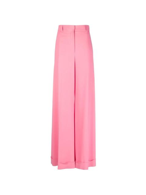 Moschino high-waisted palazzo trousers
