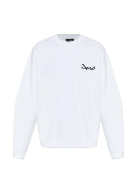 DSQUARED2 logo-detail crew-neck sweatshirt