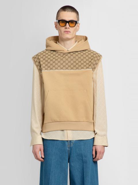 GUCCI Gg-Canvas-Sleeveless-Hoodie