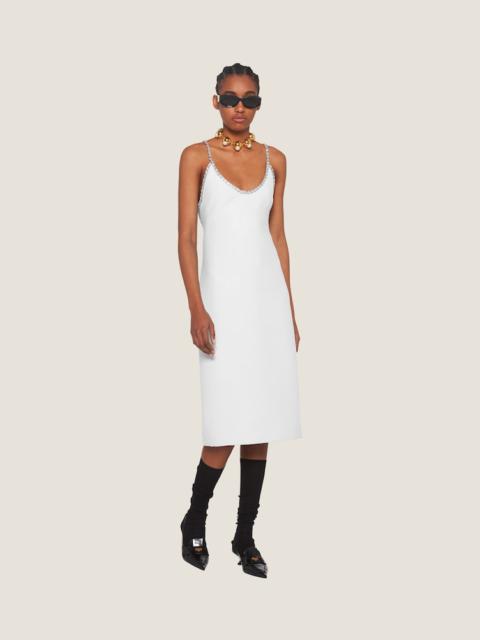 Miu Miu Embroidered cady dress