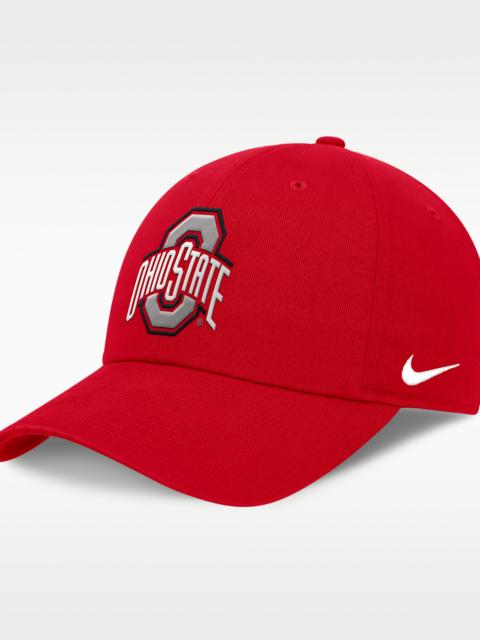 Nike Ohio State Classic Club Men's Nike College Adjustable Hat