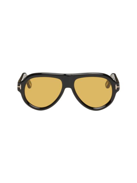 TOM FORD Black Icon Pilot Sunglasses