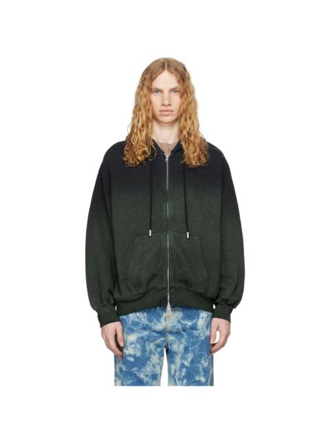 ECKHAUS LATTA Black Zip Hoodie