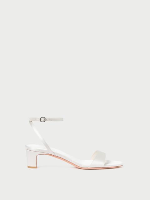 LOEFFLER RANDALL Alice Cream Satin Sandal