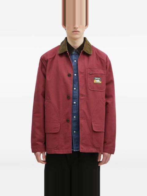 Human Made duck-appliqué overshirt