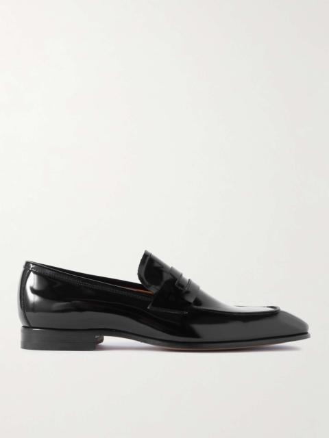 Bailey Patent-Leather Penny Loafers