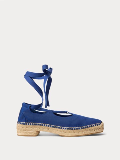 Polo Ralph Lauren Grosgrain Lace-Up Espadrille