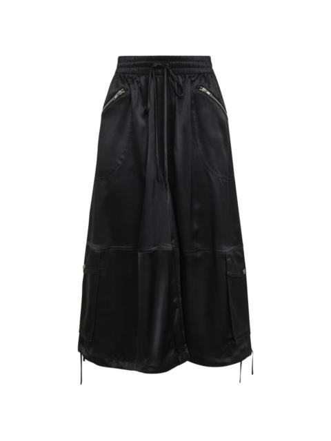 CO elasticated-waistband trousers