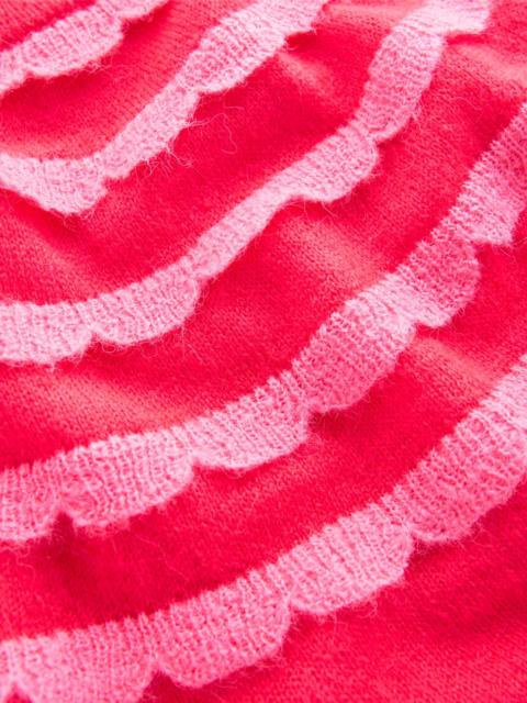 BODEN Alice Fluffy Raglan Jumper-Poppy Red