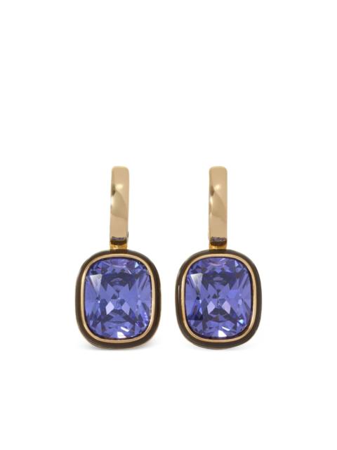 ROXANNE ASSOULIN Cubic Cushion drop earrings