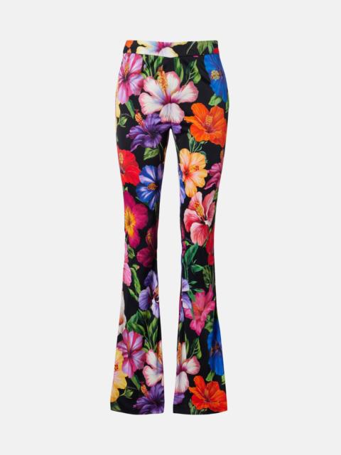 Dolce & Gabbana Floral flared pants