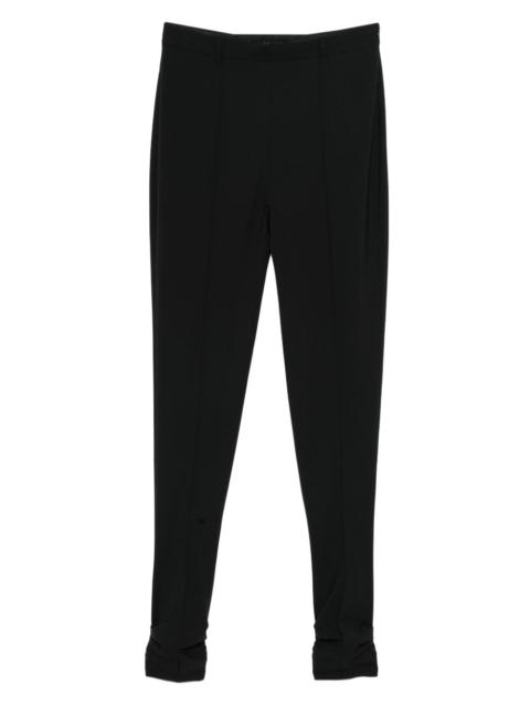 ALAINPAUL side zip-fastening trousers