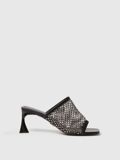 Stella McCartney Crystal Mesh Mules