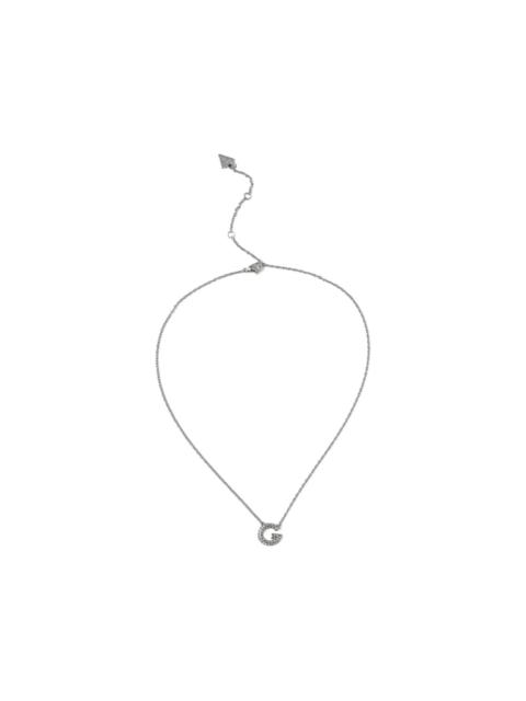 GUESS USA logo-embellished pendant necklace