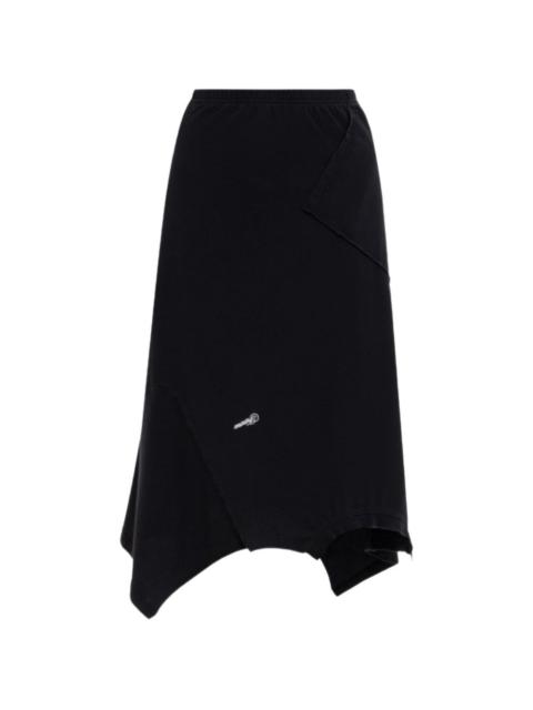 VETEMENTS asymmetric midi skirt