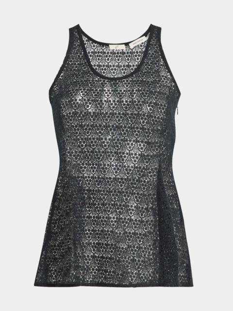 BITE Studios Tailored Lace Tank Top