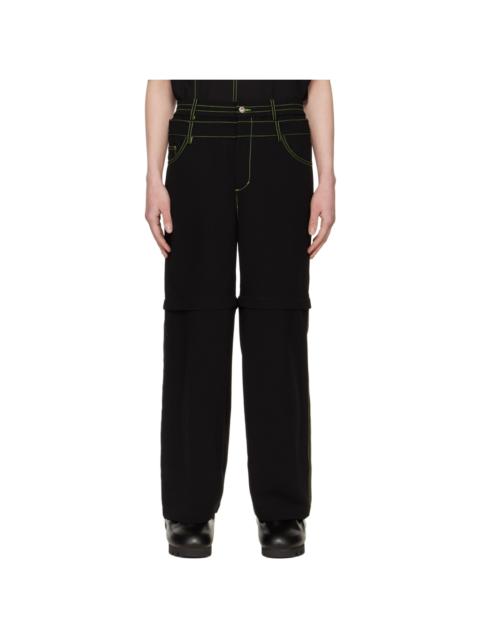 Black Convertible Trousers