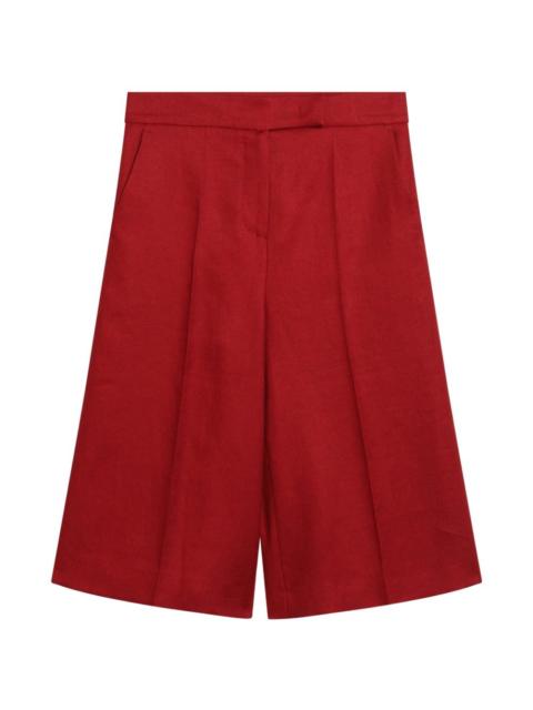 Max Mara linen bermuda shorts