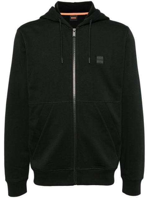 BOSS logo hooded jacket