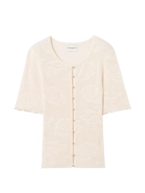 Claudie Pierlot buttoned short-sleeves cardigan