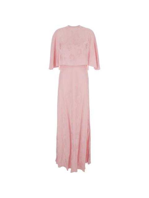 forte_forte cape maxi dress