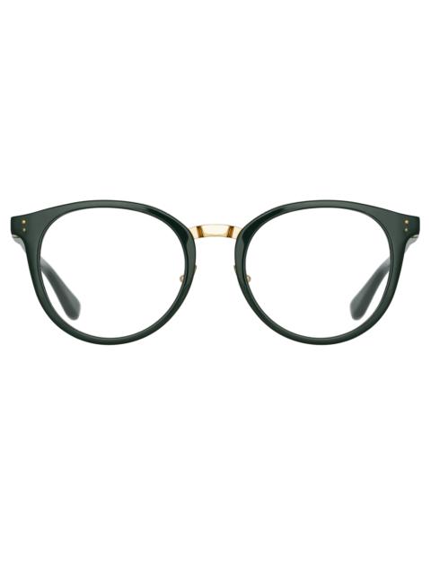 MORGAN OVAL OPTICAL FRAME IN GREEN