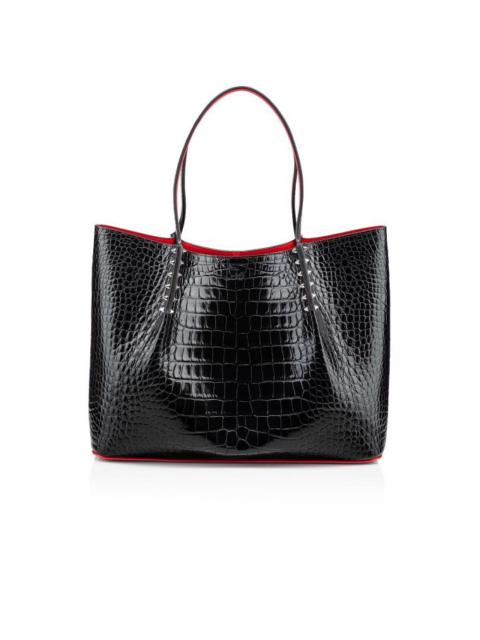 Cabarock large - Tote bag - Alligator embossed calf leather and