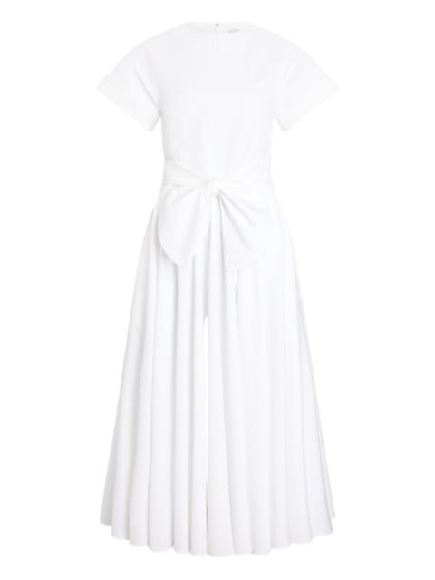 PATOU short-sleeves knot midi dress