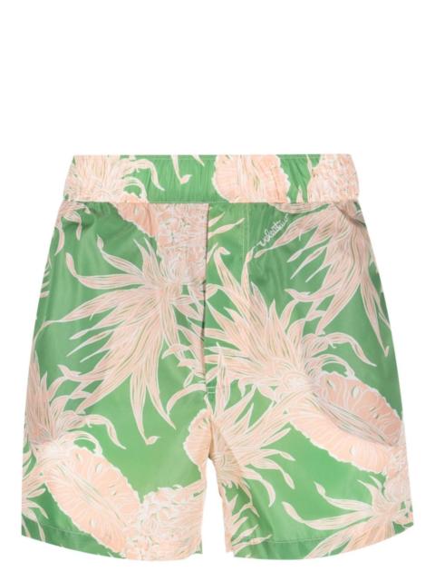 pineapple-print swim shorts