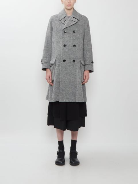 Comme des Garçons Comme des Garçons Wool Nylon Tweed Coat
