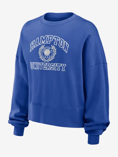 Hampton Women's Nike College Crew-Neck Sweatshirt