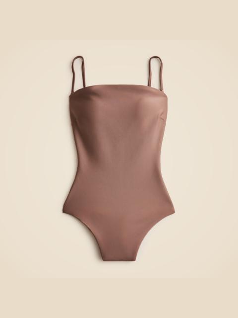 J.CREW Gemma bandeau one-piece in Classic Sculpt™