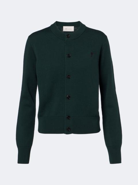 AMI Paris Ami de Cœur wool cardigan